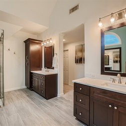Clawson Master Bathroom - Bathroom Cabinets