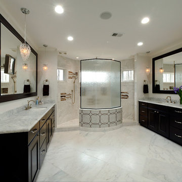 Master Bath | Walk-Through Shower & Separate Vanities