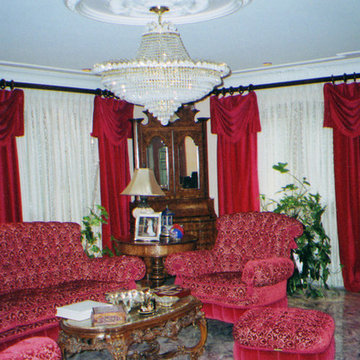 Side Panels with Sheer Curtains in Bay Ridge, Brooklyn
