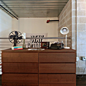 My Houzz: Vintage Touches in an Industrial Loft in Tampa