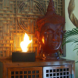 Nu-Flame Lampada 10" x 12" Tabletop Bio-Ethanol Fireplace NF-T2LAA - Tabletop Fireplaces