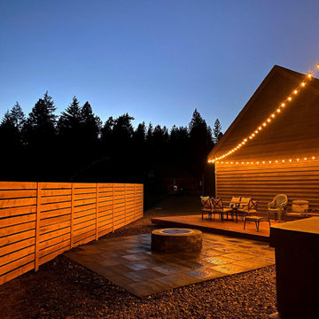 Retaining Wall & Privacy Fence