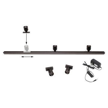 MINI LED TRACK SPOT LIGHT FY-X FOR SHOwCASE 6000k, 4000k, 18"