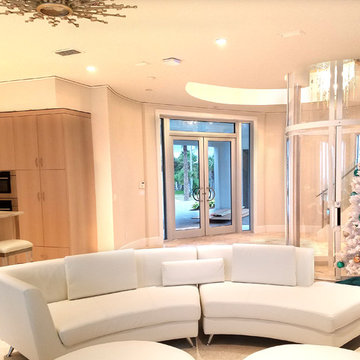Elevators in contemporary spaces