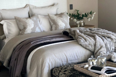 オークランドにある地中海スタイルのおしゃれな寝室