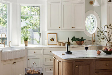 Inspiration for a timeless kitchen remodel in Boston