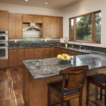 Kitchen Floor and Backsplash