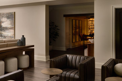 Living room - transitional living room idea in Baltimore