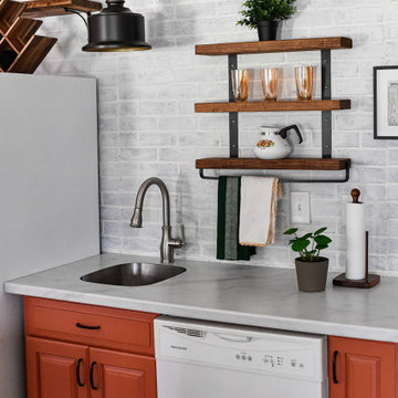 Studio Terra Cotta Kitchenette