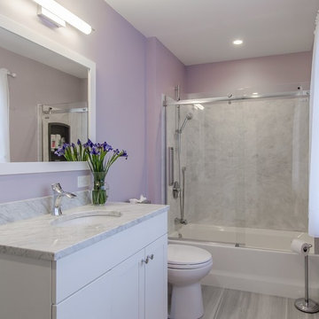 White Bathrooms in Bedford MA