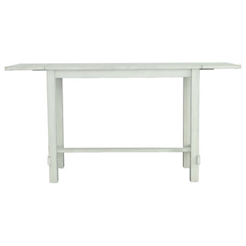 Holiday Drop-Leaf Counter Table, Sea Salt White