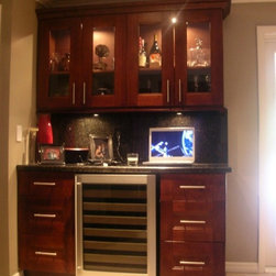Cherry Shaker style wine rack - Products