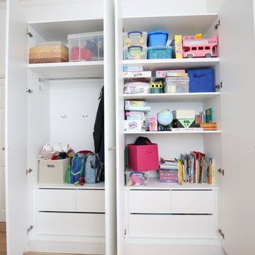 White melamine Storage Cupboard