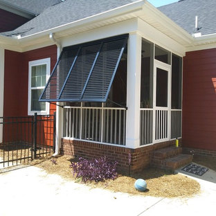porch screened side houzz
