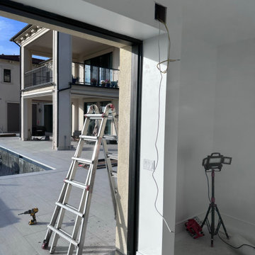 California Room Motorized Power Screens Yorba Linda, California