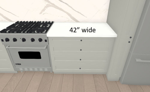 Maximum Width Of Drawer Base Cabinet, What Is The Widest Kitchen Drawer