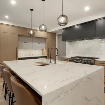 South High Street-Textured Oak Modern Kitchen