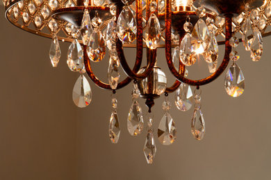 Example of a classic living room design in Other