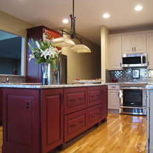 painted kitchen cabinets