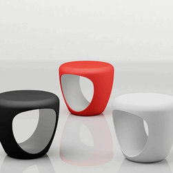 PEBBLE POUF Low Stool/Small Table - Furniture
