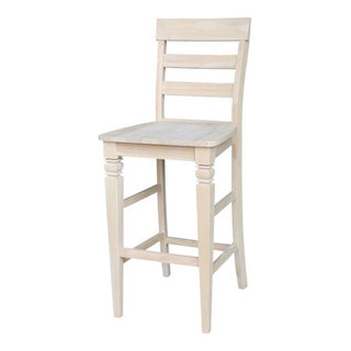 Java Bar height Stool - 30" Seat Height, Bar Height - Traditional - Bar ...