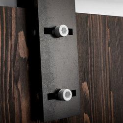 "The Conservative Horizontal" Barn Door Hardware by MAIDEN - Barn Door Hardware