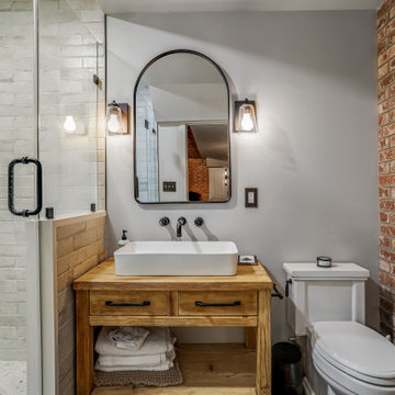 Basement + Gym & Bathroom Remodel