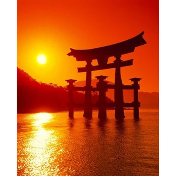 O-Torii Gate Itsukushima Shrine Miyajima Japan Print