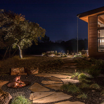 Fire Pit Landscape Lighting Elkhorn, Nebraska