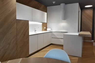 Modern kitchen in Turin.