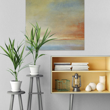 "Tranquil III" Painting Print on Wrapped Canvas