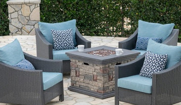 Up to 70% Off Fire Pits and Lounge Chairs