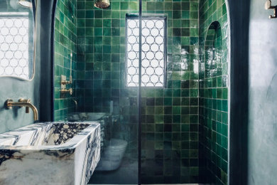 Inspiration for a mediterranean home design remodel in San Francisco