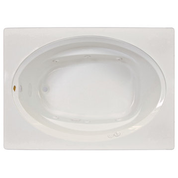 Jacuzzi J4D6042 WLR 1XX 60" x 42" Signature Drop In Whirlpool - White