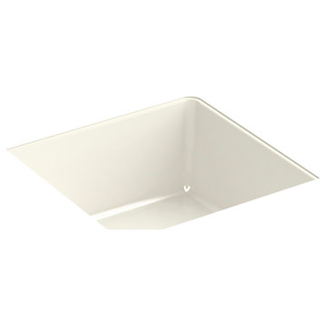 Kohler K-8188 Verticyl 13-1/16" Square Vitreous China Undermount - Biscuit