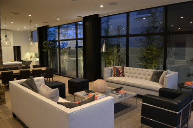 This is an example of a contemporary home in Orange County.