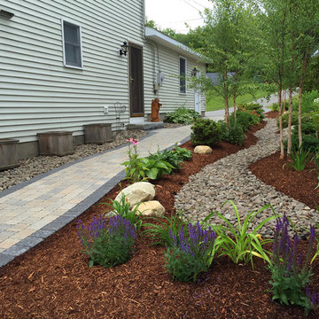Dry River Bed Landscape