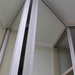 BFD-07 WengeWhite Obscure Glass Single Bi-Fold Door - Interior Doors