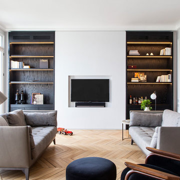 Contemporain Salle De Séjour