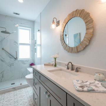 Plano Transitional Bathroom Updates