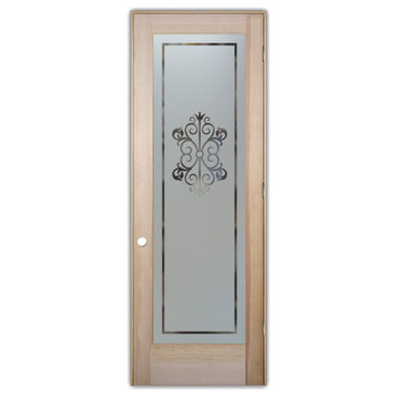 Pantry Door - Granada - Douglas Fir (stain grade) - 28" x 80" - Knob on Left...