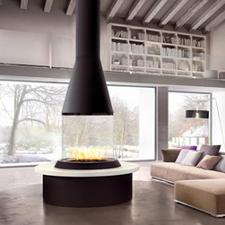 Acucraft Circular4 Gas Fireplace - Indoor Fireplaces