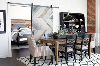 Inspiration for a small transitional dining room remodel in Orlando