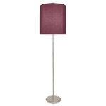 Robert Abbey - Robert Abbey VW07 Kate, 1 Light Floor Lamp - Make a bold statement in your space with the KateKate 1 Light Floor L Polished Nickel/Crys *UL Approved: YES Energy Star Qualified: n/a ADA Certified: n/a  *Number of Lights: 1-*Wattage:150w Type A bulb(s) *Bulb Included:No *Bulb Type:Type A *Finish Type:Polished Nickel/Crystal