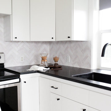 Mayne Marketing White Kitchen