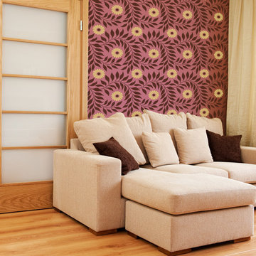 Indian & Paisley Wall Stencil Projects