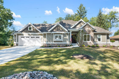 Example of an exterior home design in Other