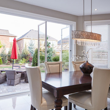 Transitional Delight with Window Wall Feature