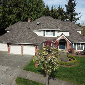 After Photo: CertainTeed Presidential TL Autumn Blend Asphalt Shingle Roof
