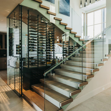 Under-Stair Wine Cellar Conversion
